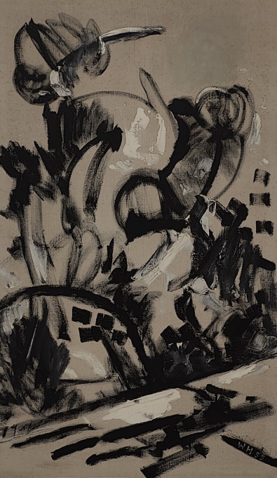'Zonder titel' by Willem Hussem