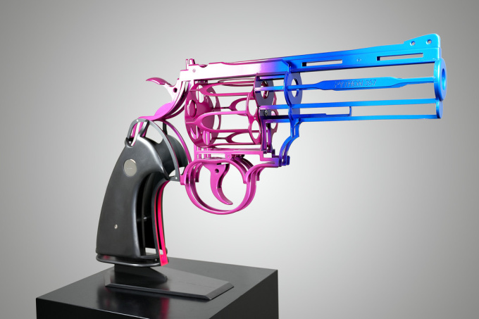 Revolver Rainbow by Jean Octobon