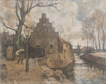 Gatekeeper’s House in Groningen by Edzard Koning