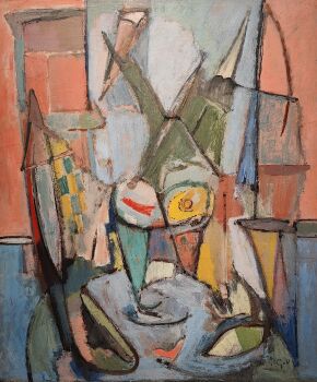 'Interieur' by Geer van Velde