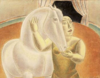 L'Écuyère by Leo Gestel