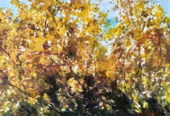 Golden Forest by Wanqi Zhang