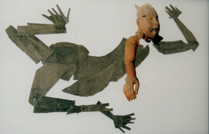 Zwemmer uit Vera Cruz by Carel Visser
