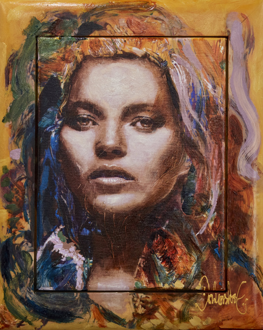 Mini Kate Moss by Peter Donkersloot