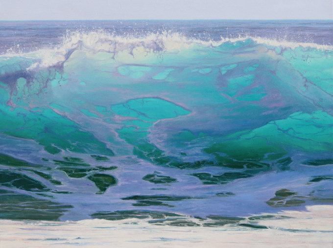Erika Toliusis The Self in Motion Original oil painting 76 x 100 cm  by Erika Toliusis