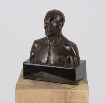 Bronze bust of Josse Gits  by Pierre de Soete