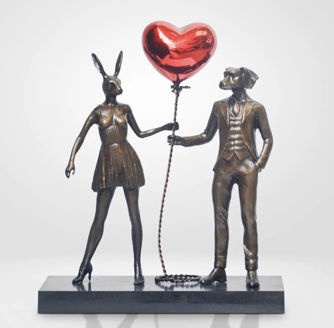 Balloon Lovers by Gillie and Marc
