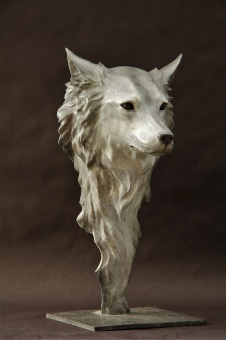 Wolf (life size) by Gill Parker