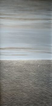 Vertical Blue by Louis Blondiau