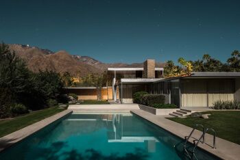 Kaufmann Desert House - Midnight Modern by Tom Blachford
