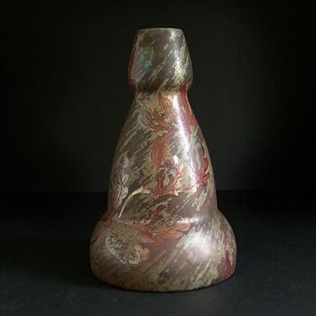 Ceramic vase art nouveau by Keller & Guerin