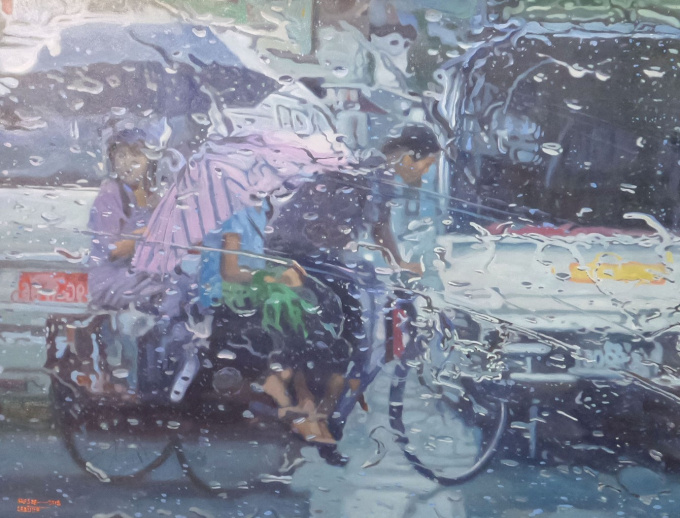 In the Rain (1) by Soe Soe