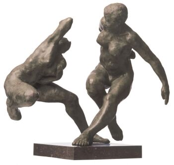 Two figures by Joris August Verdonkschot