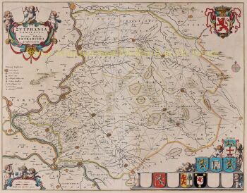Graafschap Zutphen by Joan Blaeu