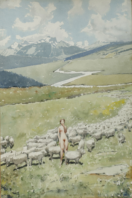 `Schaapskudde` by Cornelis Kloos