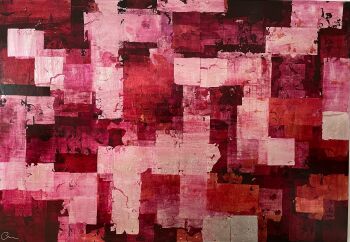Silver Abstract by Chelsea Davine