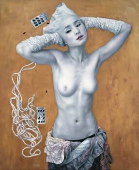 'Relaxing' by he hongbei