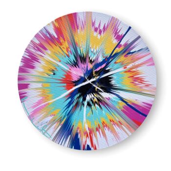 H12 - 4 - 1013 Beautiful, How Dispiriting, Brave And Gallant Vapor Painting by Damien Hirst