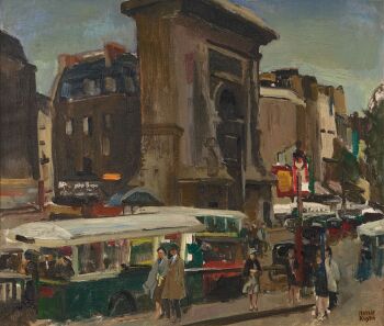 La Porte Saint-Denis, Parijs by Harrie Kuijten
