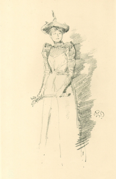 Gants de suede by James McNeill Whistler