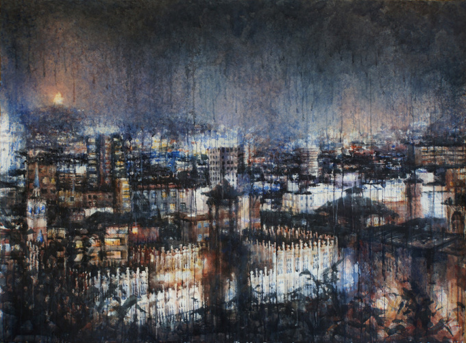 Barcelona 9PM by Ekaterina Smirnova