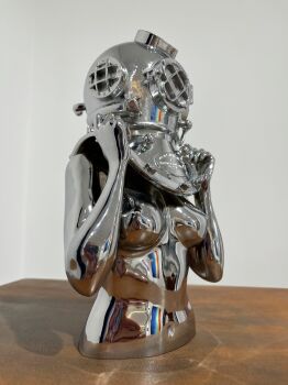 Diver Up - Chrome (Edition of 33) by Victor Spinelli