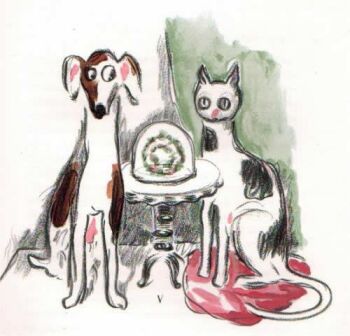 Les Lepreuses 4 by Kees van Dongen