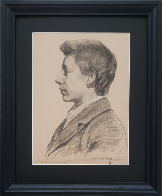 Portrait En profil by Louis Soonius