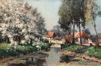 VOORJAAR by GERARDUS JOHANNES DELFGAAUW