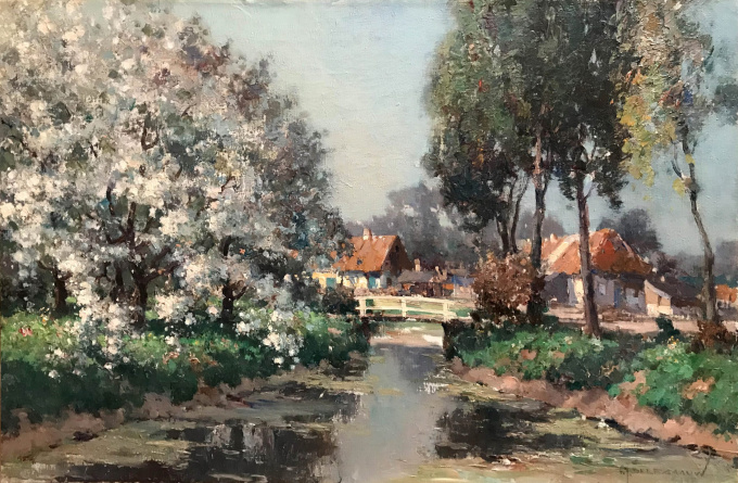 VOORJAAR by GERARDUS JOHANNES DELFGAAUW