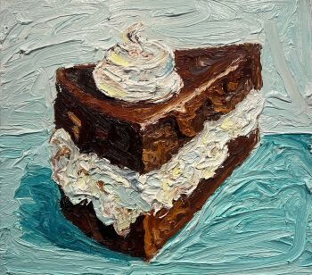 Chocolate Cake by Hans de Bruijn