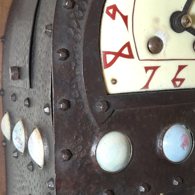 Arts & Crafts wall clock by Albin Muller