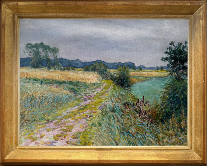 Zomers landschap by Johan Dijkstra