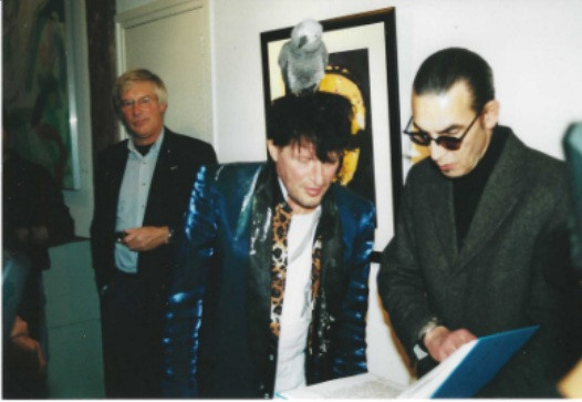 Woedend licht - vintage boek inclusief ingelijste zeefdruk by Herman Brood