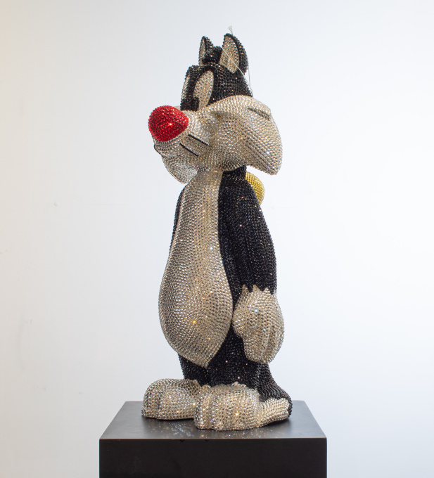 Sylvester and Tweety II by Angela Gomes