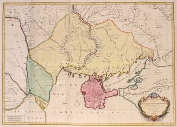 SOUTHERN UKRAINE AND CRIMEA DURING THE RUSSO-TURKISH WAR 1736-1737  by Reinier & Joshua Ottens