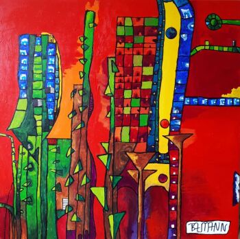 Burning Spring by Bert Baumann