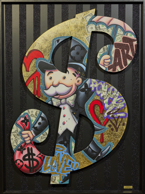 Monopoly Dollar by Raphael van der Haegen