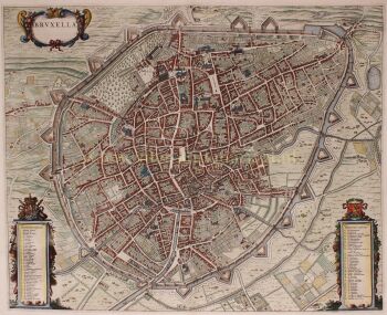 17E-EEUWS BRUSSEL  by Joan Blaeu