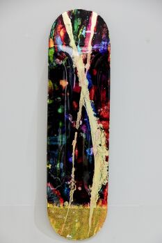 Colour Skateboard III by Ghost Art