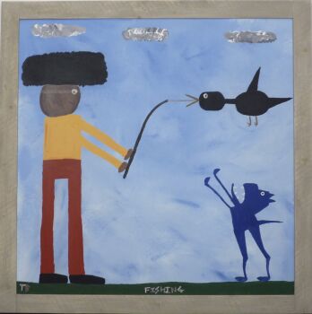 Fishing a Bird by Tim Brown