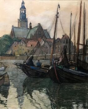 Binnenhaven Maassluis by Ben Viegers