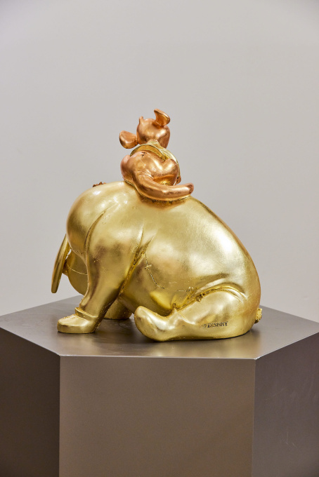 Golden Eeyore by Phantom Art