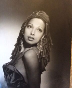 A very rare photo of Josephine Baker by Studio Harcourt