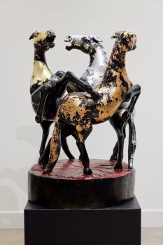 Horse Carrousel by Theo Mackaay