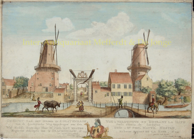 Den Haag, Loosduinseweg by Hendrik Florisz. Scheurleer