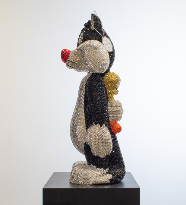 Sylvester and Tweety II by Angela Gomes