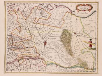 Utrecht / Gooi by Willem Janszoon Blaeu