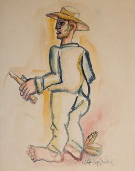 PORTRET VAN EEN SCHILDER  by Quirijn van Tiel