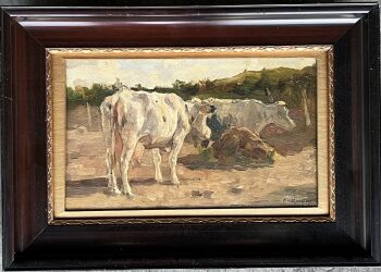 Koeien in de duinen by Fedor van Kregten